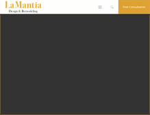 Tablet Screenshot of lamantia.com